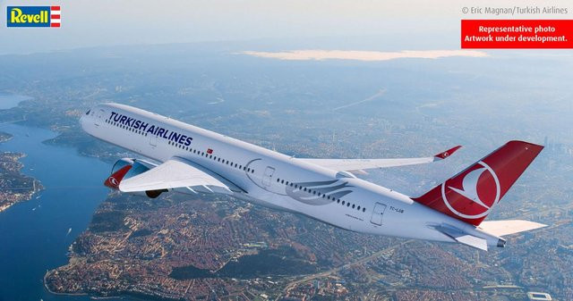 Revell Airbus A350-900 Turkish Airlines, Modellbau, 1:144 - Bild 1