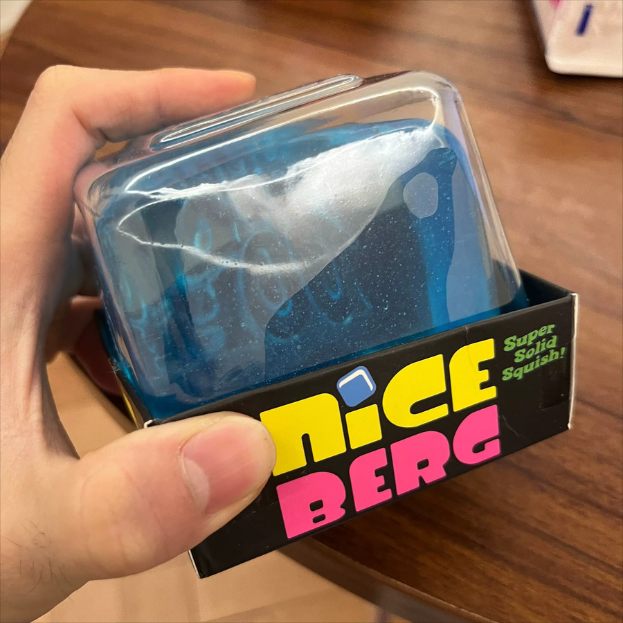 Needoh Super Großer Nice Berg Sensorischer Stressabbau-Würfel, Fidget-Tool - Bild 2