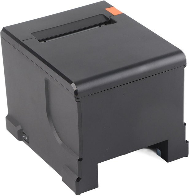 DIYelecs Thermo-POS-Drucker mit USB- und Ethernet-Schnittstelle, 80 mm Belegdrucker mit automatischem Cutter, Grau - Bild 1