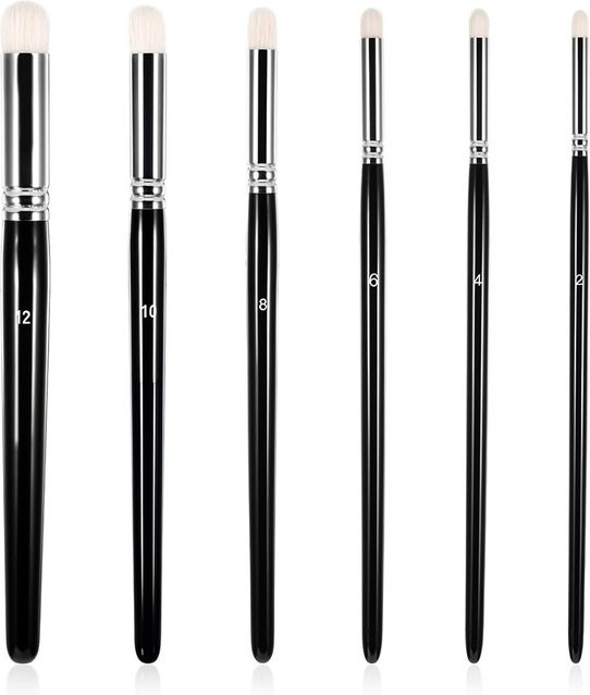 Lonely Finger Trockenpinsel-Set in Schwarz für Keramik, Kunst, Malerei und Modellbau - Bild 1