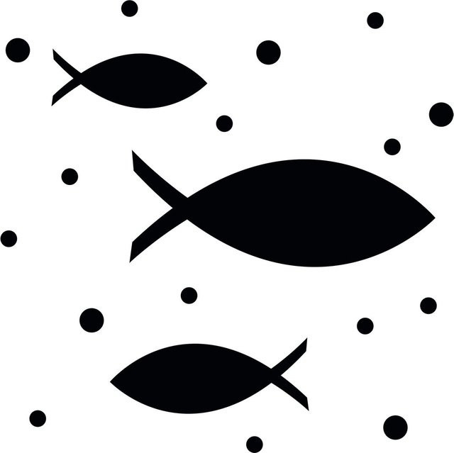 Heyda Magnet-Stanzer Fische in Weiß - Bild 1