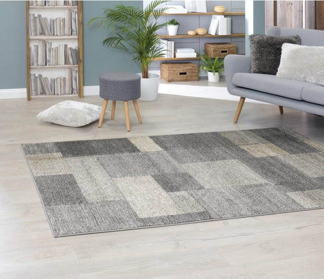 Peyer Syntex Teppich Daffi/YLVA 13027-190 in Grau/Mehrfarbig, B: 140 cm, L: 200 cm - Bild 1