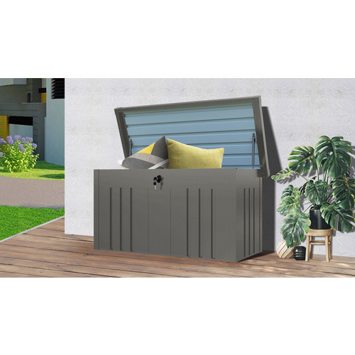 Mr. GARDENER Aufbewahrungsbox in Grau, B/T/H: 65 x 65 x 69 cm - Bild 2