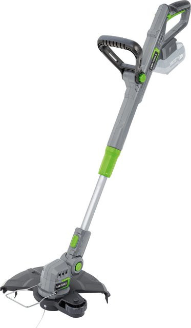 LUX-TOOLS Akku-Rasentrimmer A-RT-20/25 mit Teleskopstange und Schneidefaden in Grau - Bild 1