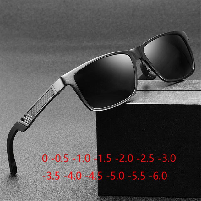 Sonnenbrille Aviator, Aluminium, Vollrand, Schwarz, Herren - Bild 1