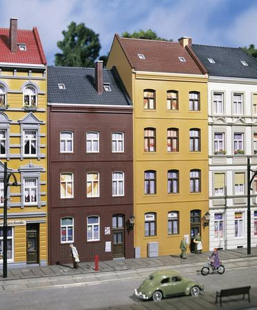 Auhagen Modellbau Stadthäuser Schmidtstraße Nr. 21/23 Jahrhundertwende H0