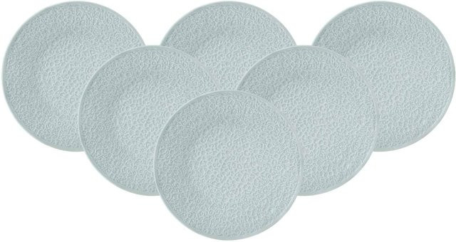 Seltmann Weiden Frühstücksteller Nori Home aus Keramik, Blau, 6er Set, Durchmesser: 21,5 cm - Bild 1