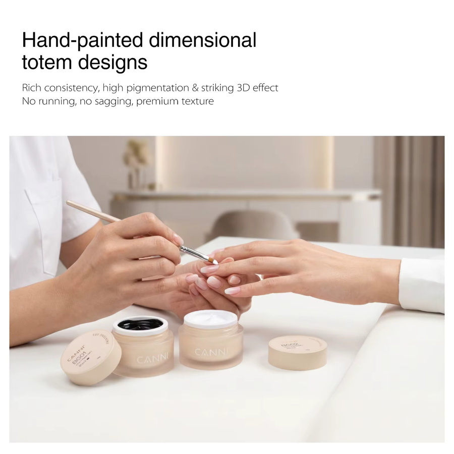 CANNI No-Wipe 5-in-1 Plaster Gel, 10g, Weiß Schwarz - Bild 4