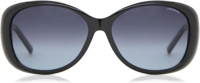 Polaroid PLD 4014 S Sonnenbrille, Vollrand, Oval, Kunststoff, Damen, Schwarz/Grau, polarisiert - Bild 1