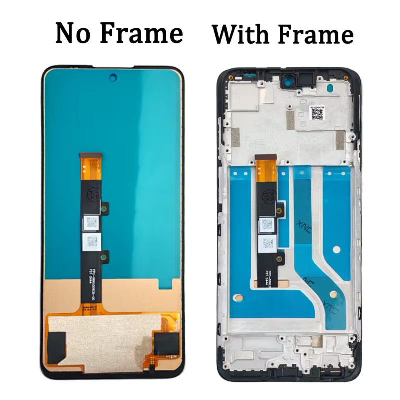 Motorola Moto Edge 20 Lite Ersatz LCD Display mit 6,7 Zoll Touchscreen Digitizer Montage in Schwarz - Bild 3