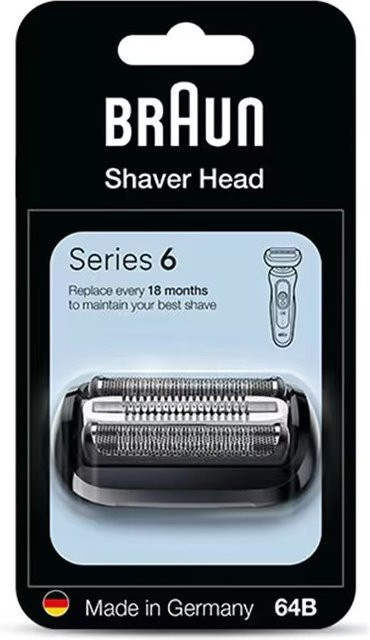 Braun Rasierkopf 64B für Serie 6/6 Pro, empfindlicher Hautschutz - Bild 1