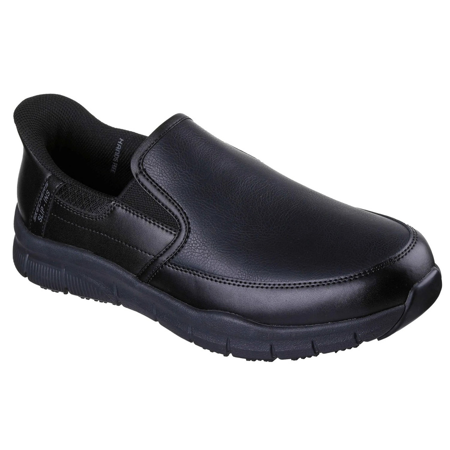 Skechers Arbeitsschuhe Broxtin Nampa Herren in Schwarz aus Leder Größe 46 nach EN ISO 20347 - Bild 2
