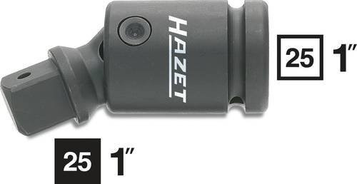 Hazet Schlag- und Maschinenschrauber-Gelenkstück 1106S mit 25 mm Vierkant hohl und 25 mm Vierkant massiv - Bild 1