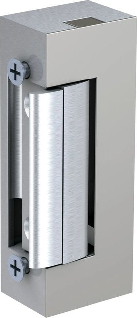 BASI Elektro-Türöffner ET 90 aus Metall in Silber ohne mechanische Entriegelung für 6-12 Volt - Bild 1