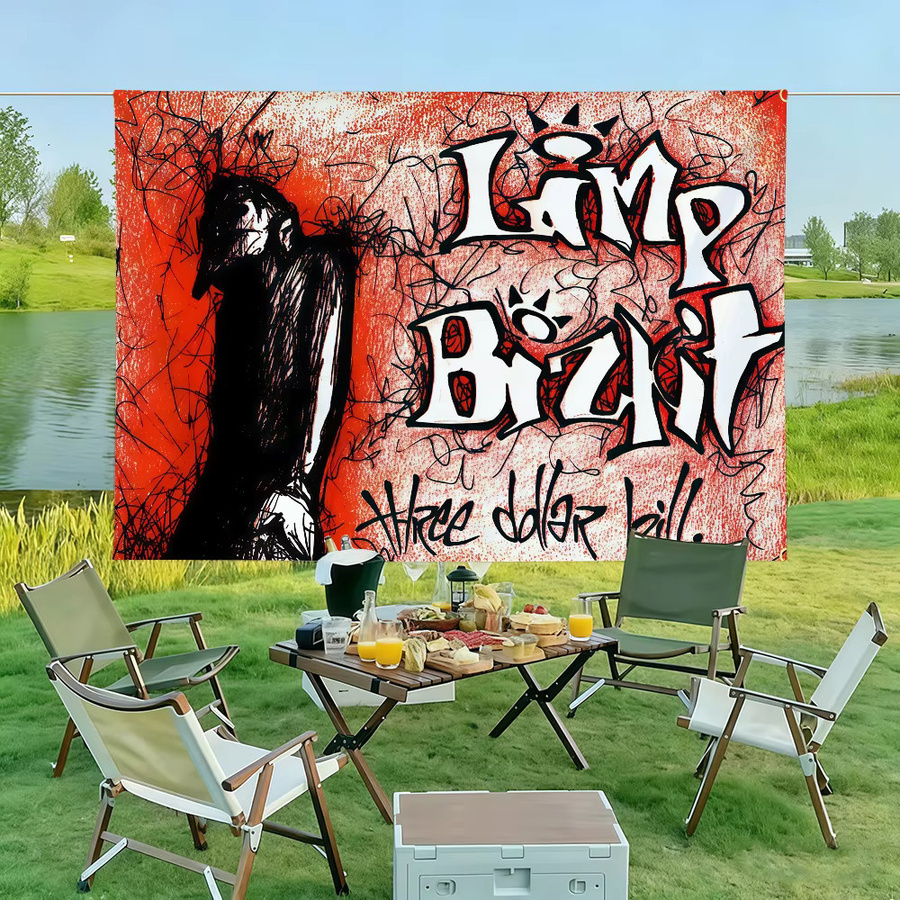 Limp Bizkit Flagge von Warner Bros. als Wanddeko in Multicolour, B/H: 60 x 40 cm - Bild 4