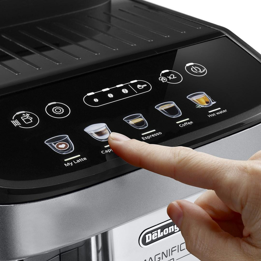 De'Longhi Magnifica Evo ECAM 290.61.SB Kaffeevollautomat in Silber und Schwarz - Bild 5