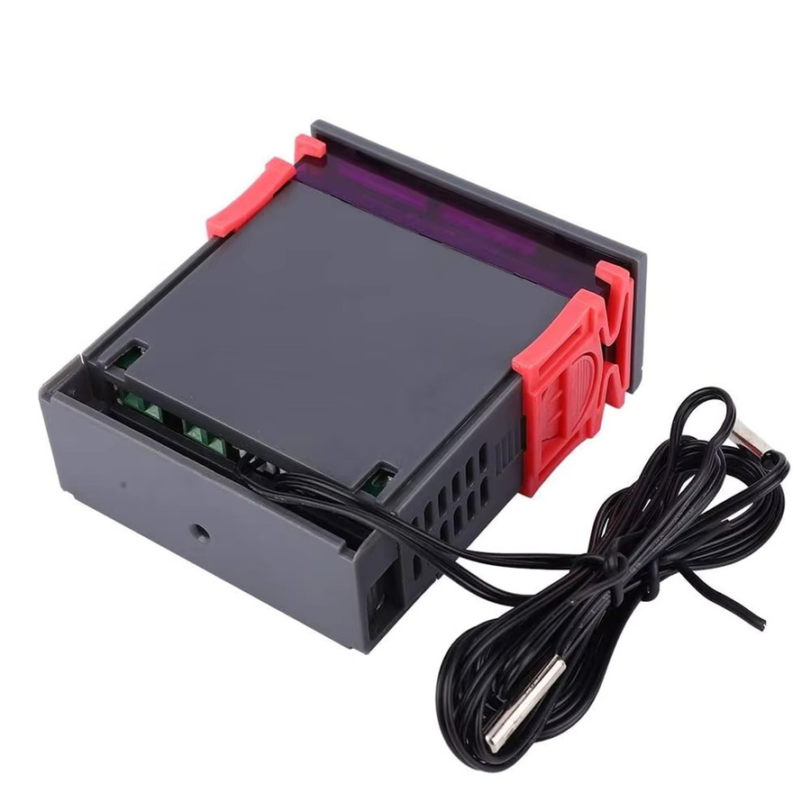STC-3008 Dual Digital Temperatur Controller von RUIBOZHI in Schwarz mit zwei Relais Ausgängen und Sonde - Bild 5