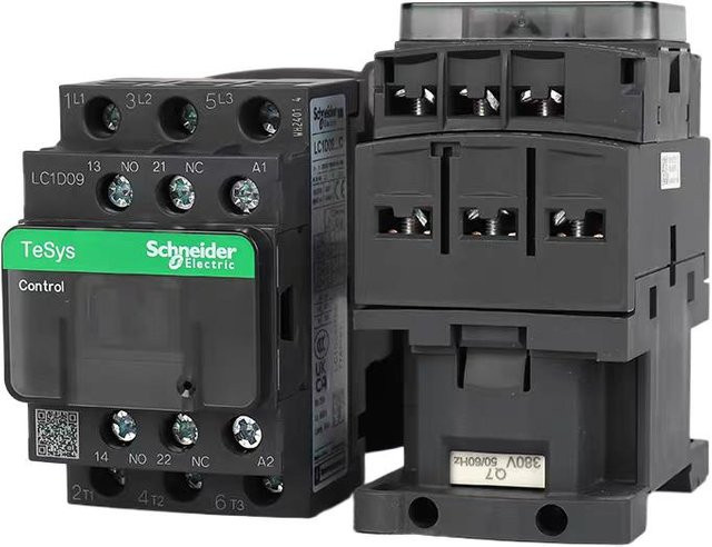 Schneider Electric Dreipoliger Steckverbinder Schwarz für LC1D-Serie - Bild 1