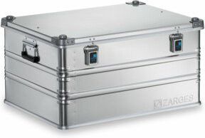 ZARGES Alu-Kiste K470 aus Aluminium in Silber, stapelbar, B/T/H: 75,0 x 55,0 x 38,0 cm - Bild 1