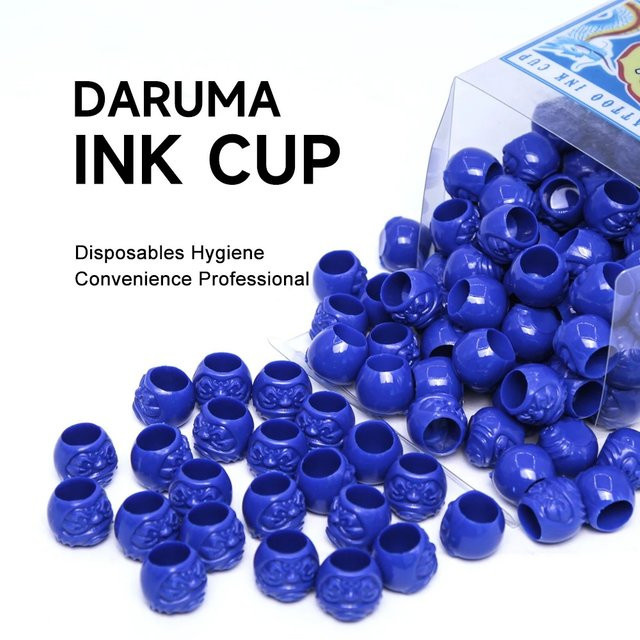 DMTATTOO Tattoo Ink Cups Einweg, 200 Stück - Bild 1