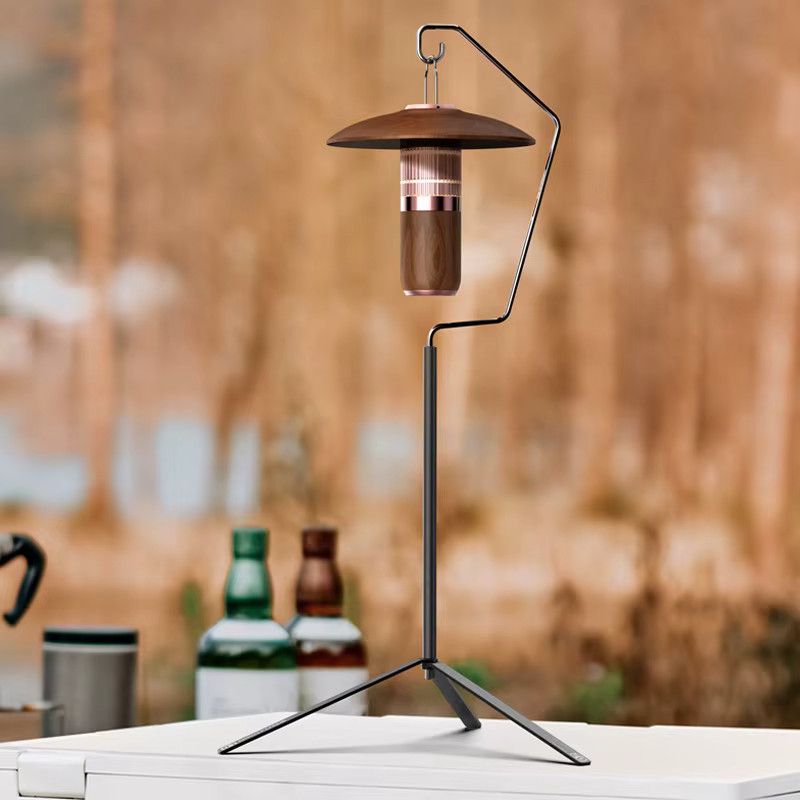 TARKA Abnehmbarer Laternenständer und zusammenklappbarer Camping-Lichthalter als leichter Stativ-Lichtständer für den Tisch - Bild 2