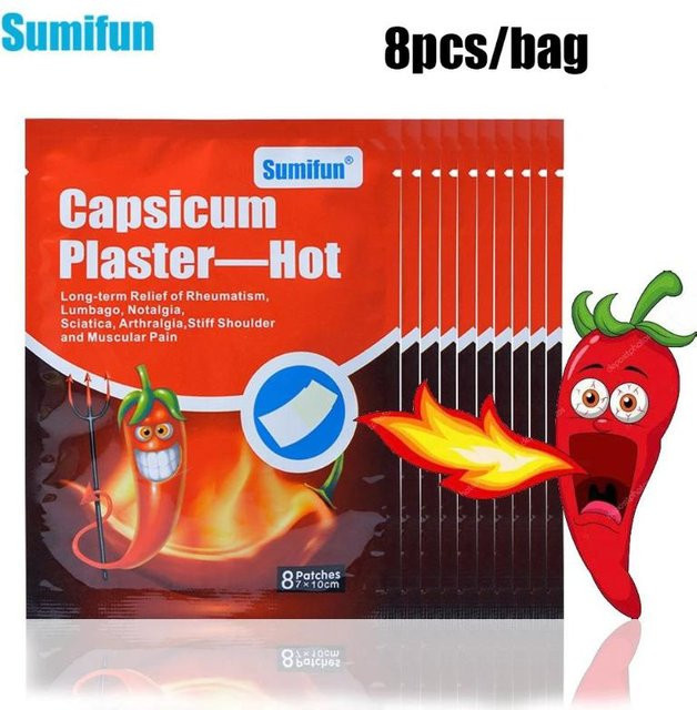 Sumifun Hot Pepper Capsicum Pflaster, Unisex - Bild 1
