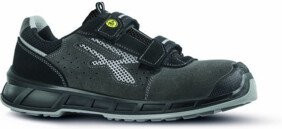 U-POWER Sandale PRINCE S1PS FO SR aus schwarzem Veloursleder, Größe 46 - Bild 1