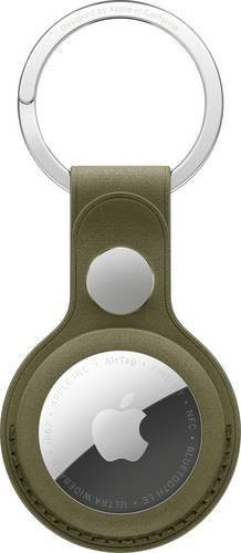 Apple Finewoven Key Ring AirTag Schlüsselanhänger Dunkeloliv - Bild 1