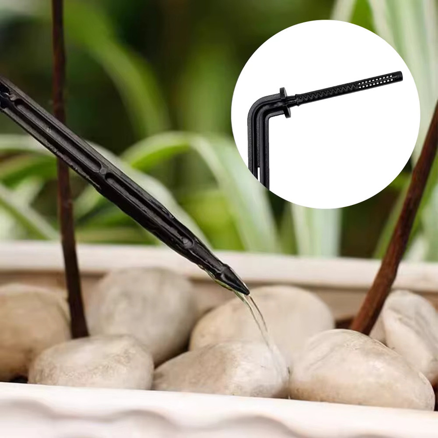 Automatisches Gewächshaus-Tropfbewässerungsset mit 4-Wege-Schlauchtruppler und PVC-Rohren für Pflanzen, Gemüse und Bonsai - Bild 5