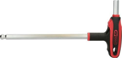 KS Tools T-Griff-Innensechskant-Kugelkopf-Schlüssel aus Edelstahl in Rot, Schlüsselweite: 12 mm - Bild 1