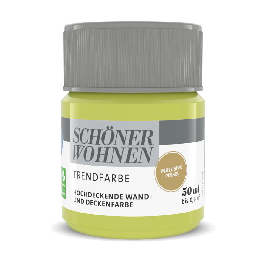 Schöner Wohnen Trendfarbe Tester Dispersion Matt in Green und Yellow, 50 ml - Bild 2