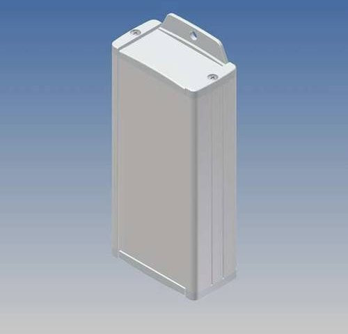 TEKO TEKAL 13-E.30 Universal-Gehäuse aus Aluminium und ABS in Weiß und Lichtgrau, B/T/H: 125 x 59,9 x 30,9 cm - Bild 1