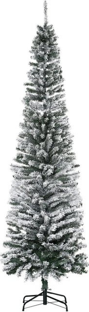 HOMCOM Weihnachtsbaum in Grün aus Kunststoff und Stahl, B/T/H: 68 x 68 x 225 cm - Bild 1