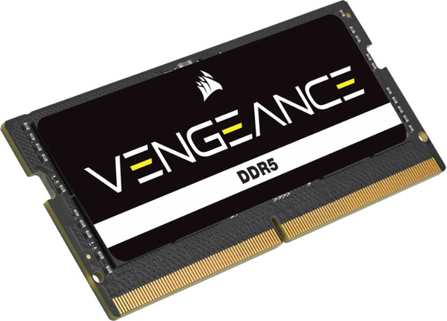 Corsair Vengeance DDR5 SO DIMM RAM Modul 8GB 4800 MHz PC5-38400 CL40 Schwarz - Bild 1