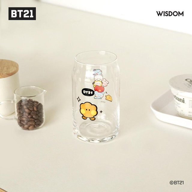BT21 Minini Glasbecher von BTS in Transparent - Bild 1