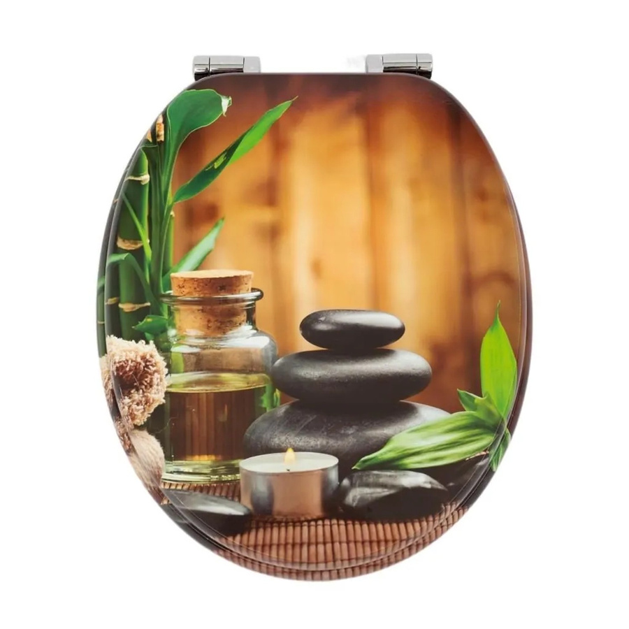 Sinobath WC-Sitz Oval mit Soft-Close in Multicolour - Bild 2