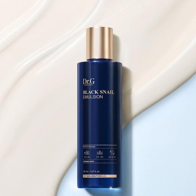 Dr.G Black Snail Emulsion, 150 ml, Gesichtspflege mit Schneckenschleim - Bild 1