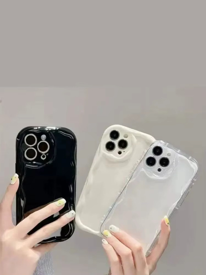 Samsung Galaxy A16 5G Schutzhülle Transparente TPU Wellen-Softcase-Hülle Sturzsichere Rückseite für SM-A165F und SM-A165F/DS - Bild 2