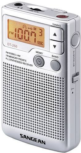 Sangean Pocket 250 Taschenradio UKW MW Silber - Bild 1