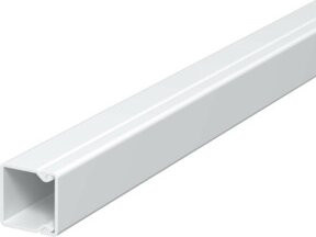 OBO Bettermann Wand- und Deckenkanal Reinweiß B/H: 1,74 x 1,74 cm, Länge: 200 cm - Bild 1