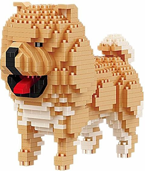 Yiran toy Simulierte Haustierhunde Montage Spielzeug, Konstruktionsbausteine, ab 14 Jahre - Bild 1
