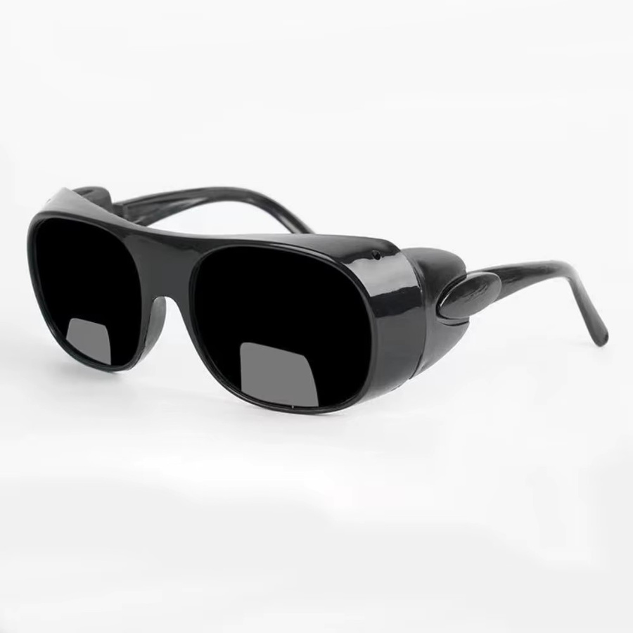 Argon-Lichtbogenschweißbrille in Schwarz zum UV-, Blend- und Staubschutz für Herren - Bild 2