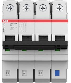 ABB S403P-B63NP Leitungsschutzschalter 63A 240V in Weiß - Bild 1
