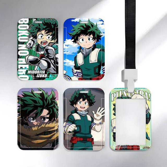 My Hero Academia Deku Ausweishülle aus Kunststoff für Schulkarten, Zugangskarten und Buskarten in Multicolor - Bild 1