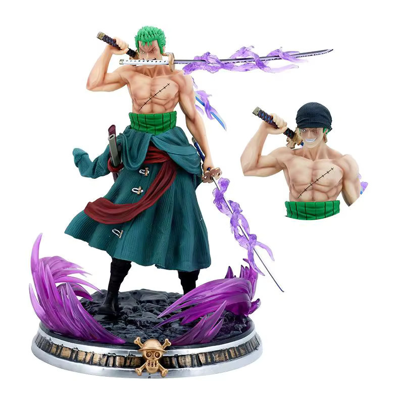 Bandai One Piece Phantom Zoro Actionfigur, 34 cm - Bild 2