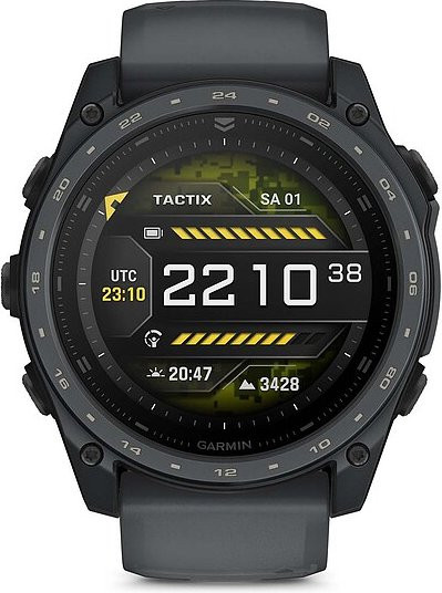 Garmin Tactix 8 AMOLED Cerakote Multisport GPS Smartwatch in Schwarz und Grau - Bild 1