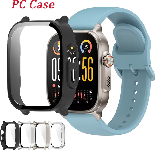 Realme Schutzhülle für Watch 5, Silikon, transparent, Unisex - Bild 1