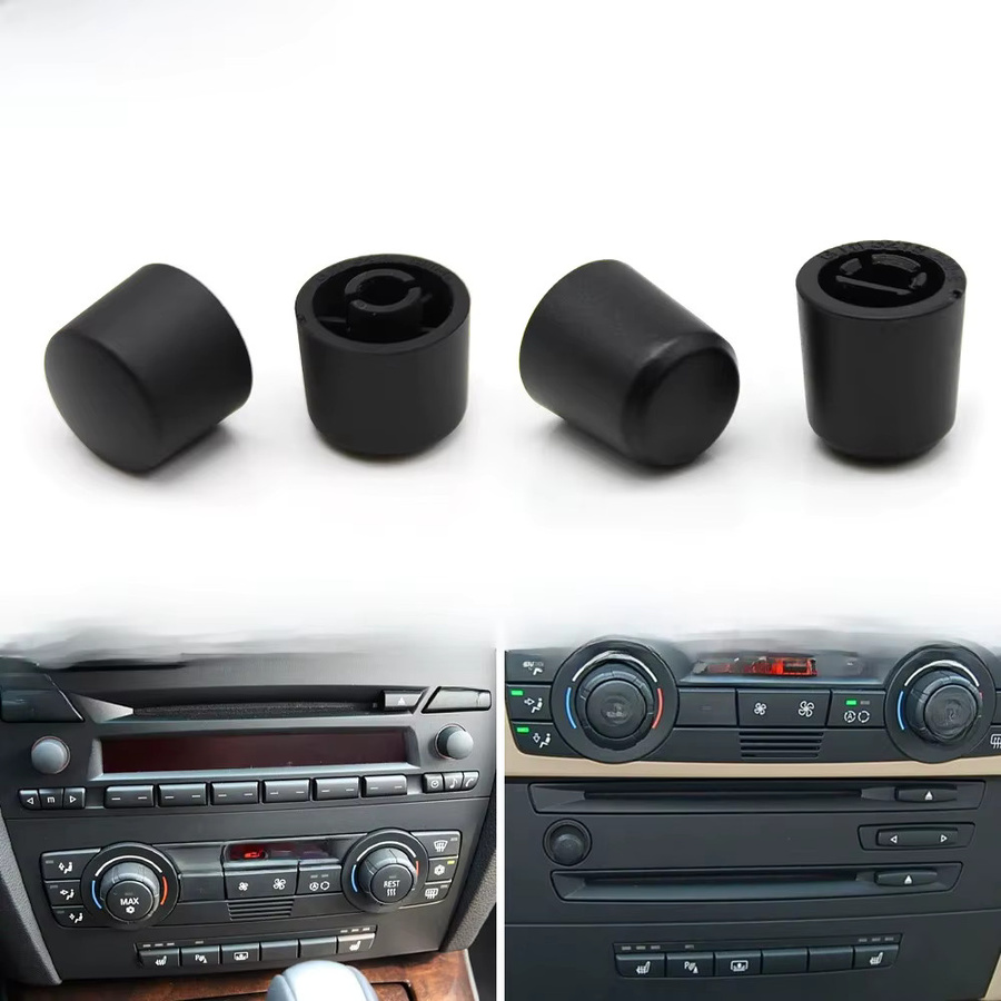 Goodithy Lautstärkeregler Drehschalter für BMW 1er 3er E81 E82 E87 E88 E90 E91 E92 E93 E84 E89 in Schwarz - Bild 4