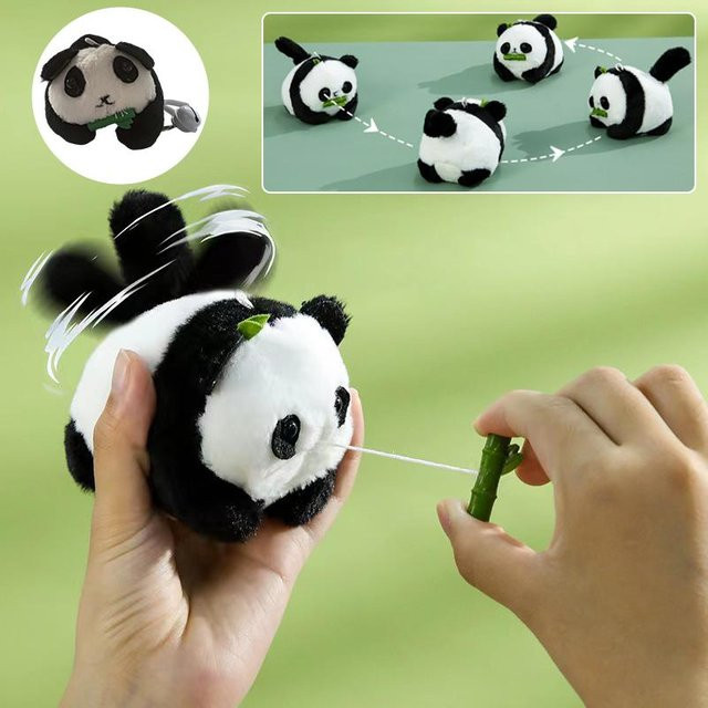 Plüsch Panda Puppe Anhänger, 1-teiliges Set - Bild 1