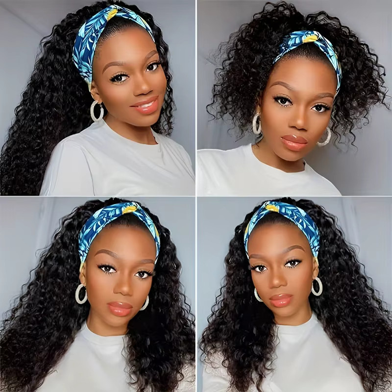 FIUMER Haarband-Perücke aus Echthaar, Body Wave, Damen - Bild 4